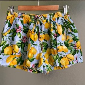 For Cynthia lemon shorts